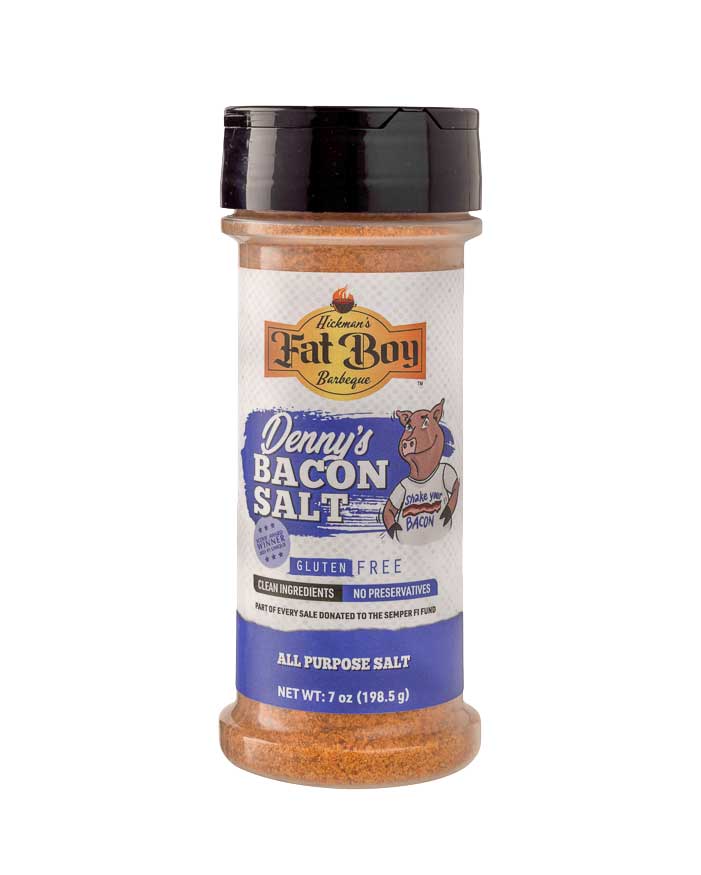 Bacon Salt 7 oz – Pack of 2 – Fat Boy Game Seasonings